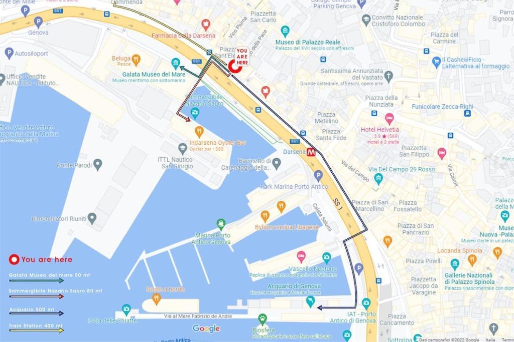 Diamante Nel Porto Lägenhet Genua Exteriör bild